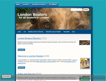 Tablet Screenshot of londonboaters.org
